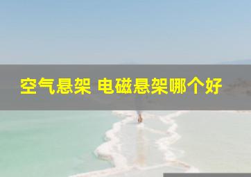 空气悬架 电磁悬架哪个好